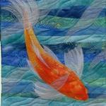 koi fish clm1910063q quilt blanket d2380371