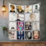 kylie minogue album covers quilt blanket d2355082