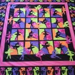 let s dance quilt blanket tt99 quilt d2321664