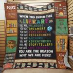 librarian quilt blanket dhc06021368td d2358265