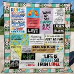 life is short so i run long quilt blanket ypm0 quilt d2323709