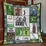 life is short swing hard quilt blanket vh09 quilt d2322593