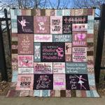 life without ballet would be pointless quilt blanket th19 quilt d2322471