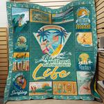 life without surfing is not life quilt blanket great customized blanket gifts for birthday