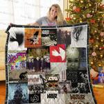 linkin park albums cover poster quilt blanket ver 3 d2352681