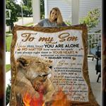 lion to my son love mom quilt d2383295