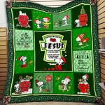 ll snoopy catch up with jesus quilt d2409178