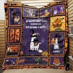 llama halloween blanket th1909 quilt d2358329