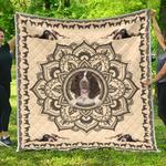 ln english springer spaniel pattern quilt euw d2390619