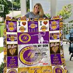 los angeles lakers to my son love mom quilt d2387028