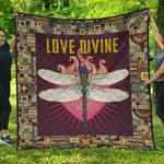love divine dragonfly beautiful gift idea quilt d2385035