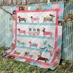 love doxie pkd200691 quilt blanket d2356198