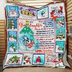 love my dear christmas penguin granddaughter grandma quilt egg d2387456