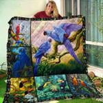 love parrot ntth011298 3d customized quilt d2314117