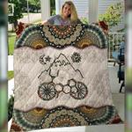lsd bicycle mandala premium quilt blanket size throw twin queen king super king d2318533