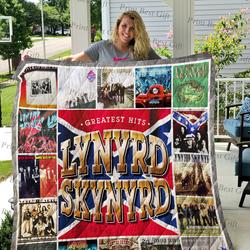 Lynyrd Skynyrd Albums Cover Poster Quilt 2