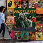 major lazer albums cover poster quilt blanket d2350243