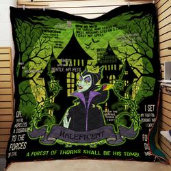 Maleficent Castle Quilt