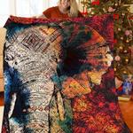 mandala elephant quilt gve d2387585