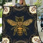 mandala spirit bee queen quilt blanket great customized blanket gifts for birthday christmas