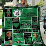 marshall thundering herd blanket th1607 quilt d2357876