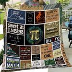 math art sometimes i go off on a tangent quilt blanket great customized gifts for birthday