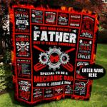 mechanic dad personalized quilt blanket bbb080624sm d2355820