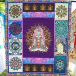 meditation girl mandala n 3d customized quilt d2313895