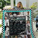 mercedes amg petronas f1 quilt blanket d2354493