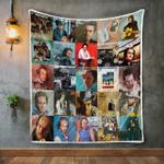 merle haggard 2 album covers quilt blanket d2354393