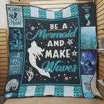 mermaid always at heart quilt blanket great customized blanket gifts for birthday christmas