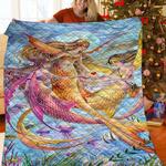 mermaid quilt bdw d2390708