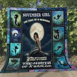 mermaid the fire of a lioness the heart of hippie quilt blanket great customized blanket gifts for