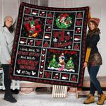 merry christmas minnie xmas disney fan quilt d2385122