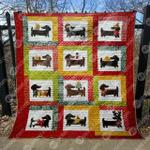 merry doxie quilt blanket ypm0 quilt d2324891