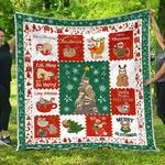 merry slothmas xmas gift for sloth lover quilt d2384991