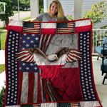 mhqnuoc101 america poland quilt blanket d2318571