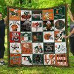 miami hurricanes quilt blanket d2353720
