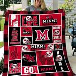 miami redhawks blanket th0107 quilt d2350567