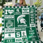 michigan state spartans quilt blanket b240509 quilt d2323236