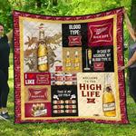 miller high life funny gift for beer lover quilt d2385091