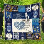 milwaukee brewers christmas quilt d2386949