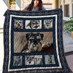 miniature schnauzer cl08110298mdq quilt blanket d2355302