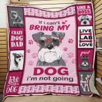 miniature schnauzer dog quilt ais d2391288