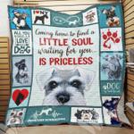 miniature schnauzer dog quilt blanket dhc05021238td d2358496