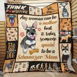 miniature schnauzer dog quilt blanket dhc05021246td d2358501