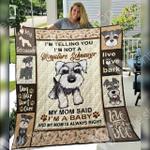 miniature schnauzer im a baby ee quilt inkpdt d2388137