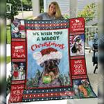 miniature schnauzer waggy christmas quilt dzx d2388067