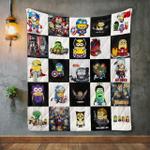 minion avengers album covers quilt blanket d2349875