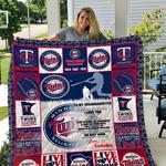 minnesota twins to my granddaughter love grandpa quilt d2387141